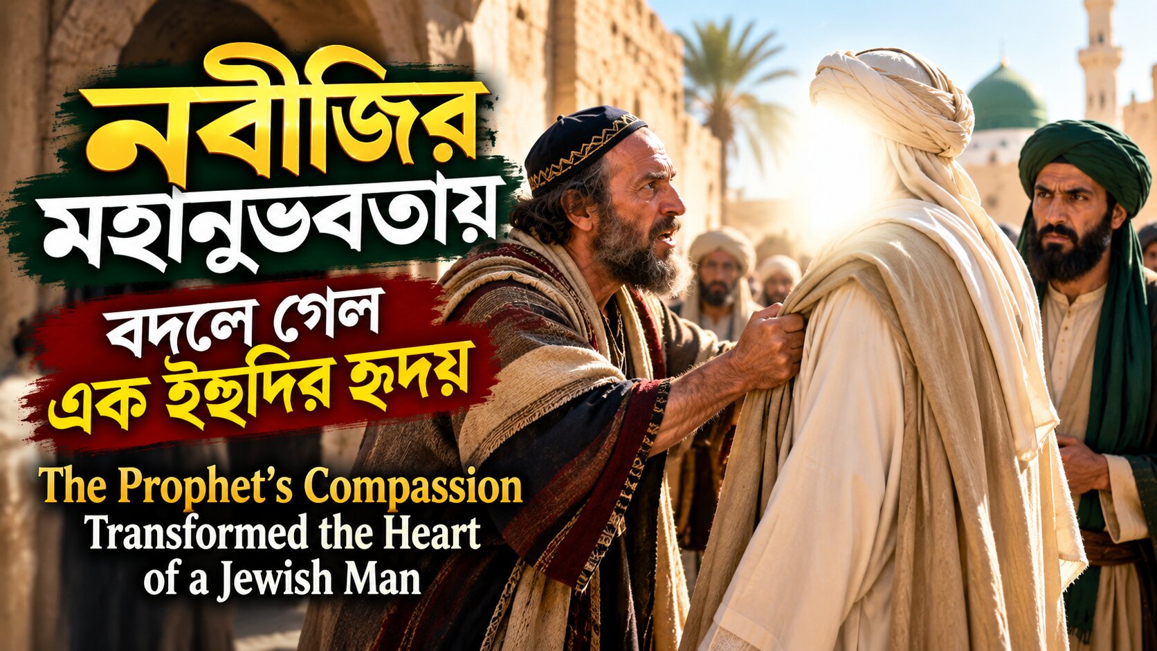 নবীজির মহানুভবতায় বদলে গেল এক ইহুদির হৃদয়